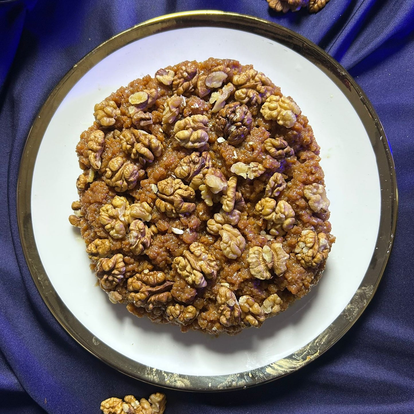Double Akhroti Sohan Halwa